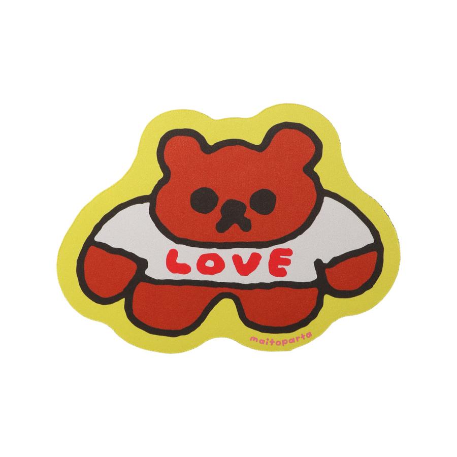 マイトパルタ マウスパッド maitoparta PC ガジェット ウサギ 少年 クマ かわいい キャラクター マウス パソコン周辺機器 オフィス マークス | MARK'S | 03