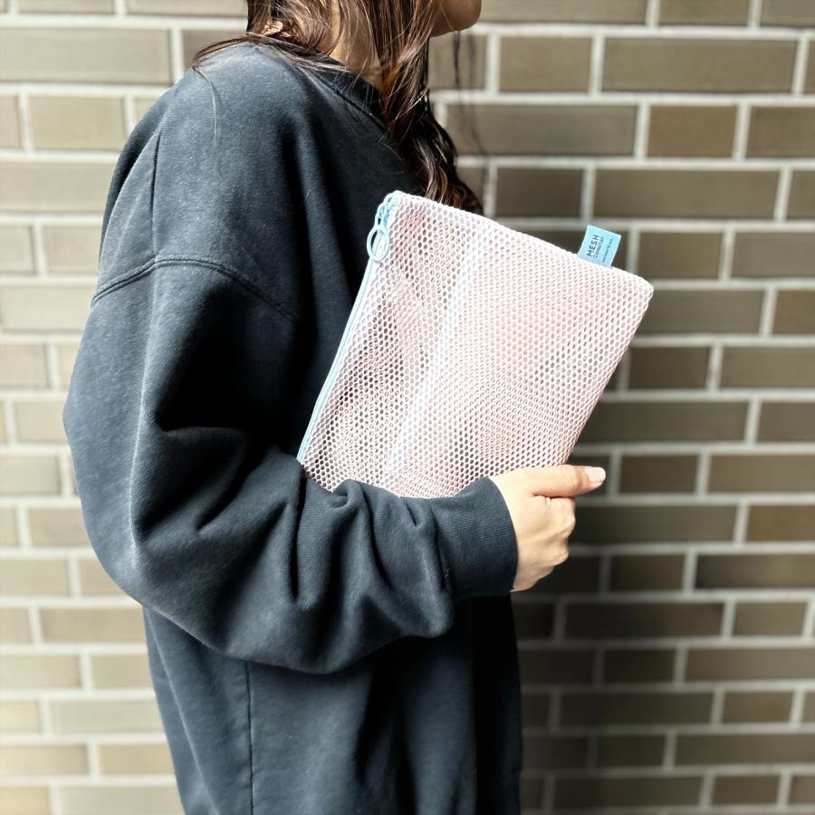 MARK'S（マークス） メッシュコレクション フラットポーチ・A5