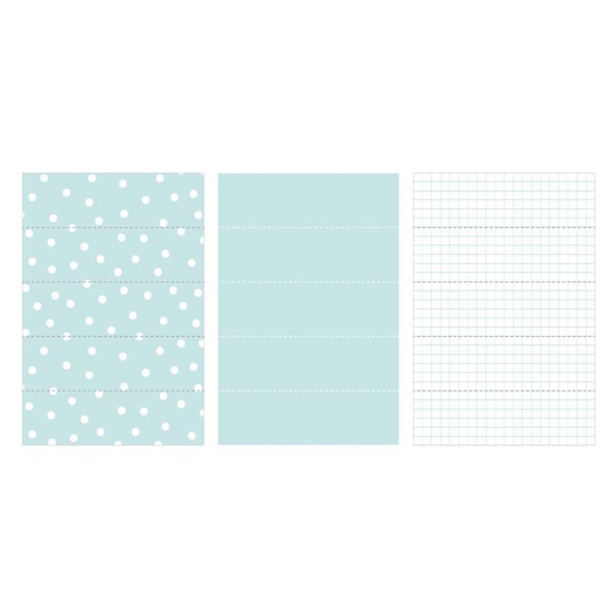 水性ペンで書けるマスキングテープ・ミシン目入り・シート ドット・ミント マステ 手帳 デコ シール ステッカー 付箋 メモ マークス | MARK'S | 01