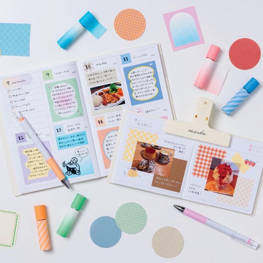 MARK'S 水性ペンで書けるマスキングテープ・フレーク「マステ