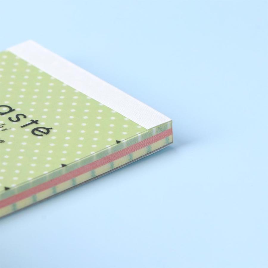 水性ペンで書けるマスキングテープ・ミシン目入り・シート「マステ