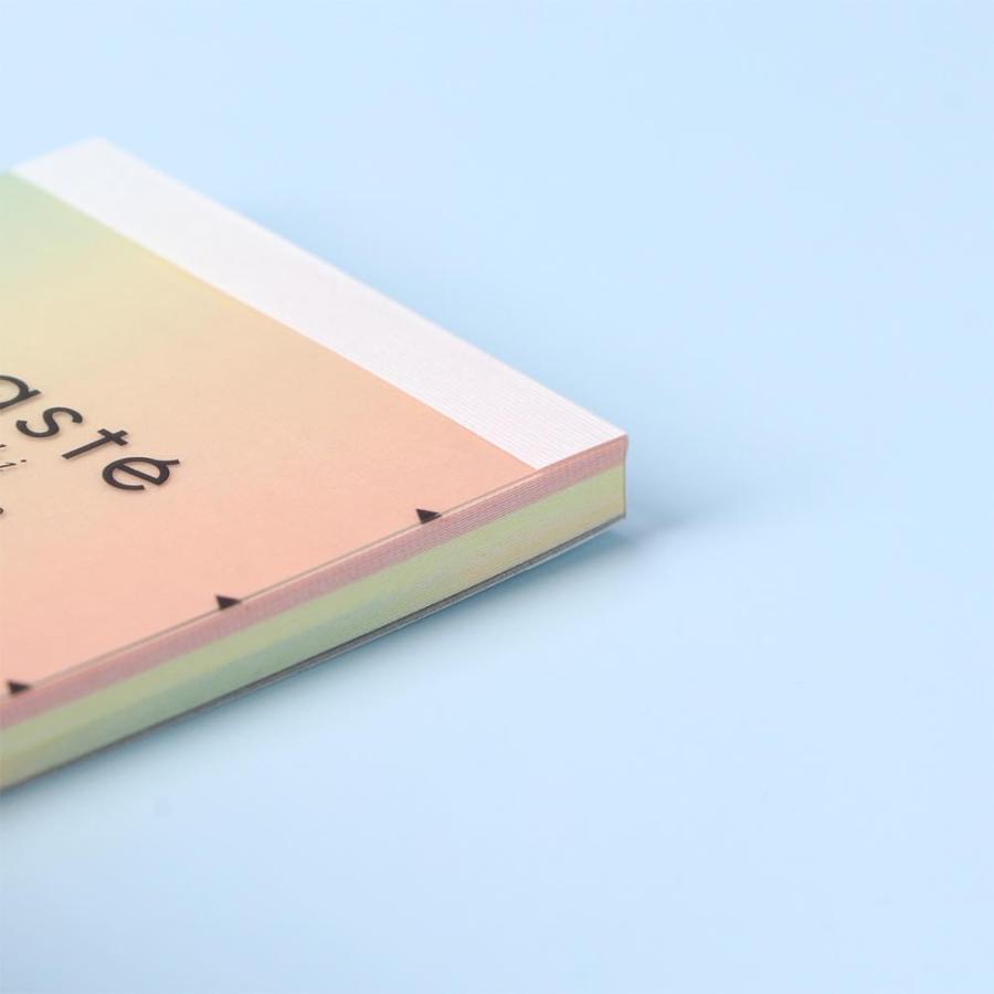 水性ペンで書けるマスキングテープ・ミシン目入り・シート「マステ」 グラデーション・オレンジ 手帳 デコ シール 付箋 メモ マークス | MARK'S | 02