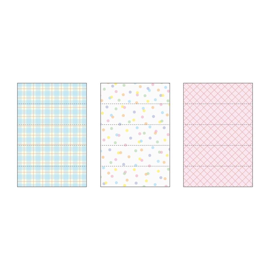 「マステ」 マークス 水性ペンで書けるマスキングテープ・ミシン目入り・シート パターンミックスA 手帳デコ シール ステッカー メモ 付せん ラベル 30枚入 | MARK'S | 01