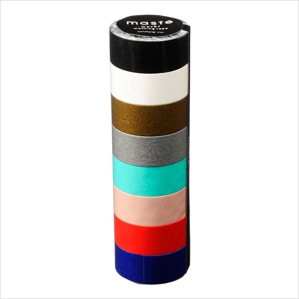 マークス マスキングテープ ミニサイズ8巻セット 3種類まとめて MARK'S（マークス） マステ マスキングテープ セット 8巻 ベーシック