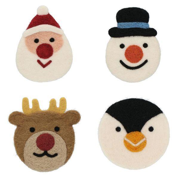 フェルトコースター モココ サンタ クリスマス Xmas インテリア 飾りデコレーション Mococo マークス Np Co14 Online Mark S 通販 Yahoo ショッピング