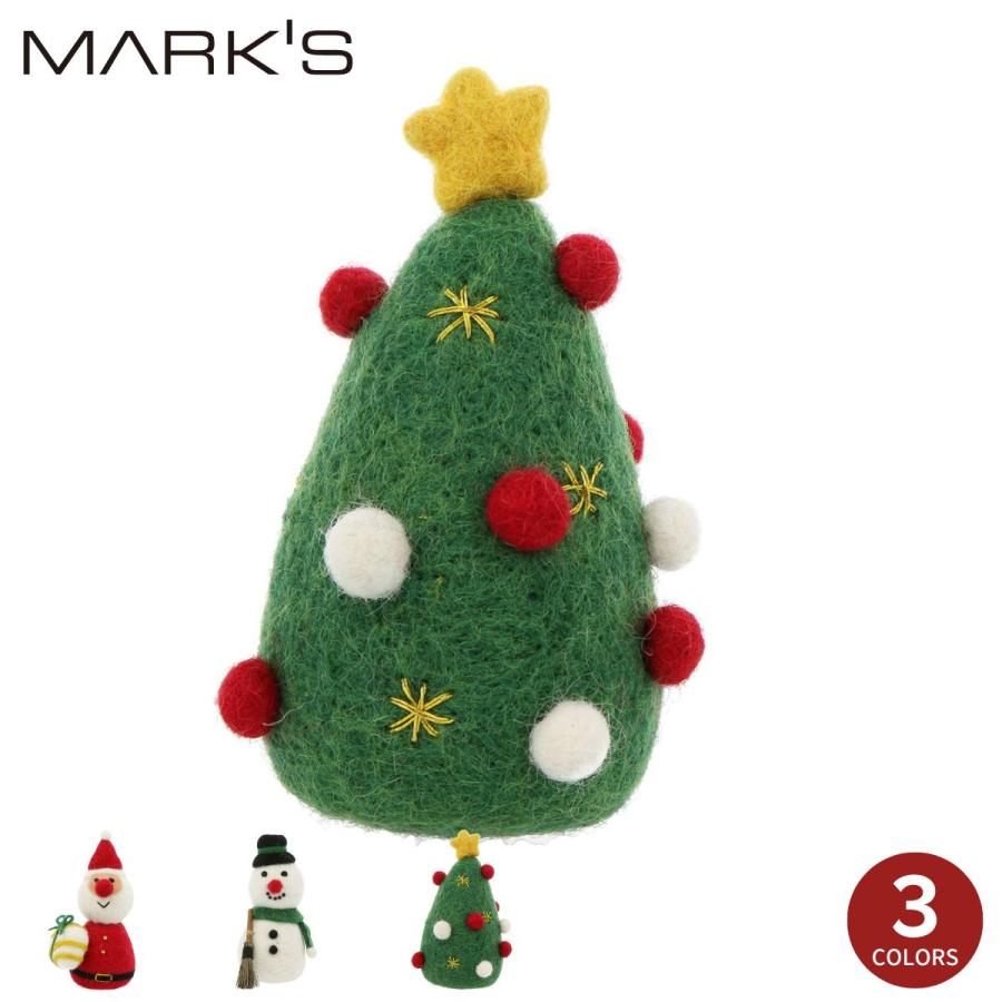 マークス　ネパール　フェルトクリスマスリース MARK'S フェルトマスコット フェルト リース ハンドメイド