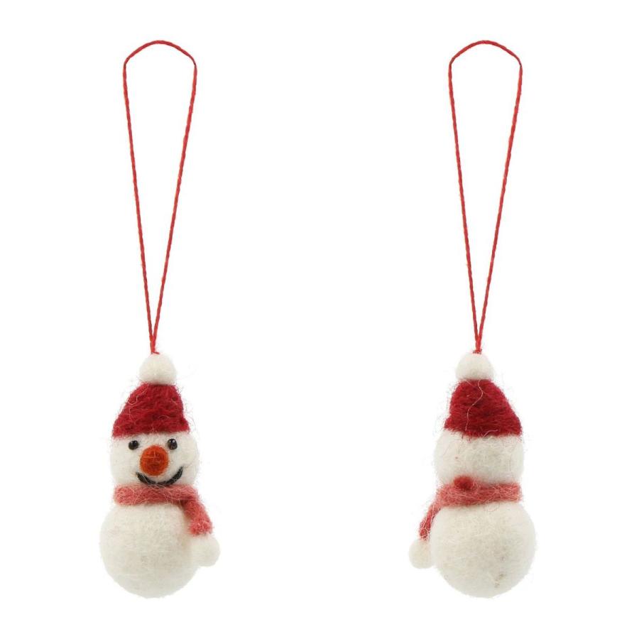 MARK'S（マークス） フェルトオーナメント・スノーマン フェルト