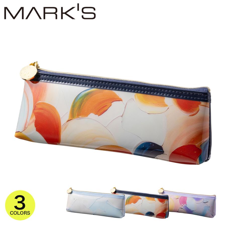 MARK'S（マークス） ペンケース 筆箱 ペン入れ ポーチ クリアケース
