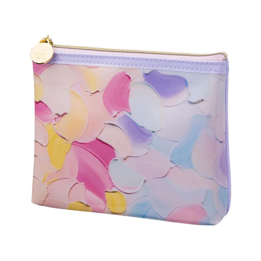 ayumi③ブックカバー、フラット ポーチ MARK'S フラットポーチ 小物入れ ポーチ クリアケース 小さめ