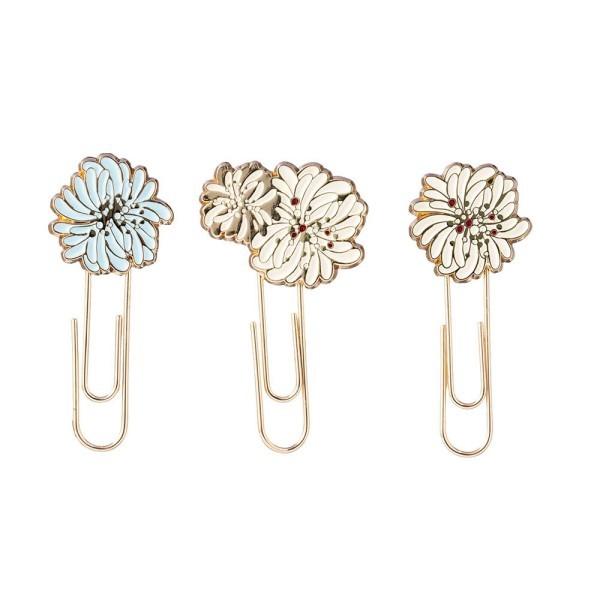 品質検査済 ポールアンドジョー ミニクリップ クリザンテーム ホワイト ポールamp ジョー ラ パペトリー マークス