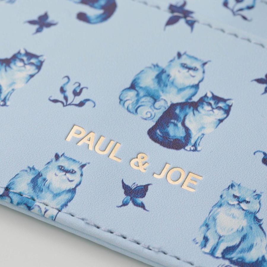 ポール ＆ ジョー IDケースネコ 猫 ねこ 花柄 クリザンテーム IDカードホルダー リール付き レディース | MARK'S | 05