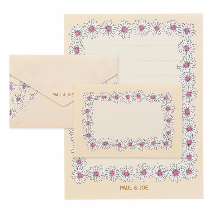ポール ＆ ジョー レターセット ネコ 猫 ねこ 花柄 ヌネット ジプシー デイジー 手紙 便箋 封筒 ステーショナリー 文房具 大人かわいい おしゃれ ギフト | MARK'S | 06