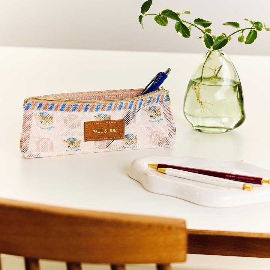 ポール ＆ ジョー プリントメッシュペンケース ネコ 猫 ねこ 花柄 ヌネット ジプシー デイジー 筆箱 ふでばこ ペンポーチ レディース 大人かわいい | MARK'S | 09