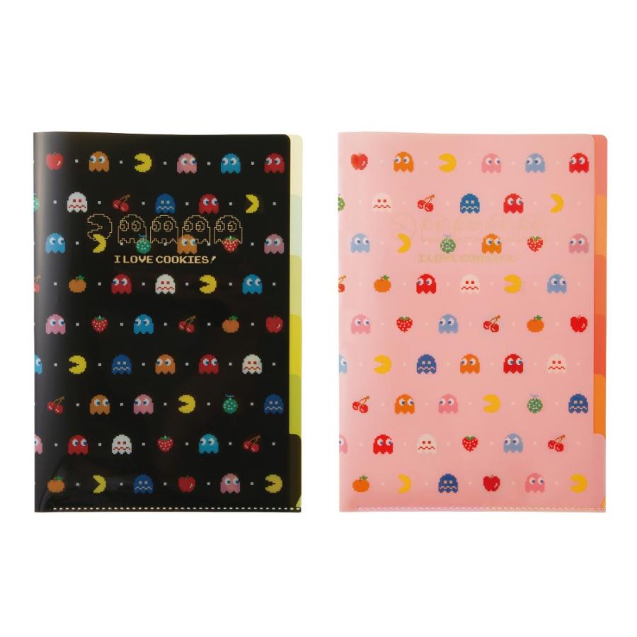 クリアファイル 5ポケット パックマン Pacman レトロ ゲーム マークス Pcm Fil01 Online Mark S 通販 Yahoo ショッピング