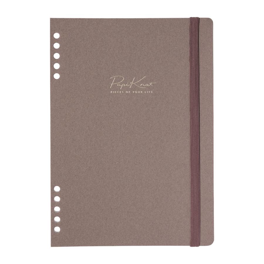パピノット ゴム付きカバー・A5・無地 PapiKnot システム手帳 カスタム 手帳 表紙 シンプル おしゃれ | MARK'S | 03