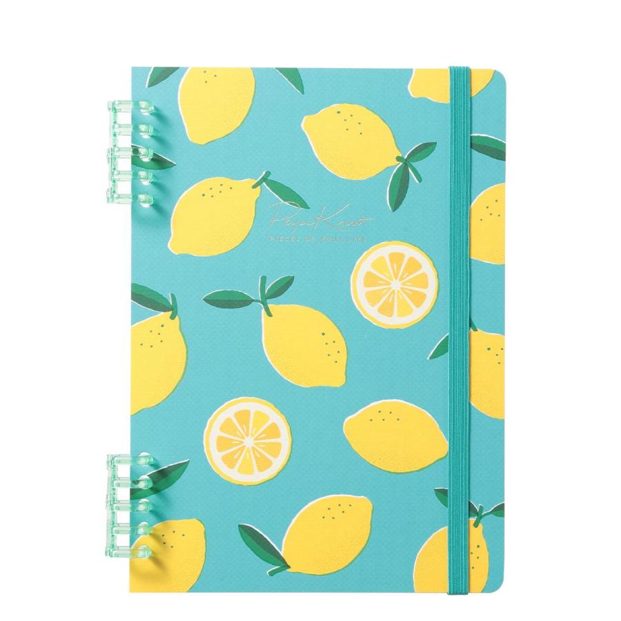 パピノット ゴム付きカバー・柄・A5 表紙 PapiKnot マークスシステム手帳 カスタムノート ノートカバー 手帳カバー 10穴 バインダー対応 おしゃれ マークス | MARK'S | 08