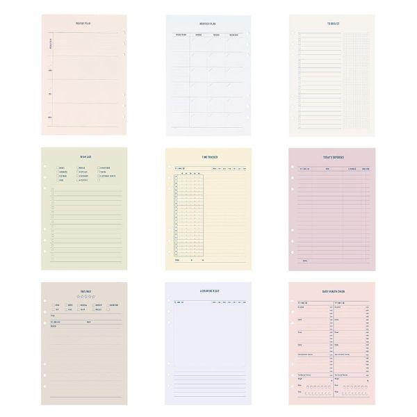 素敵な システム手帳 A5リフィル ダイアリー コンテンツ プランニング 予定管理 韓国 文具 おしゃれ かわいい スタディプランナー Paperian ぺーパーリアン Materialworldblog Com