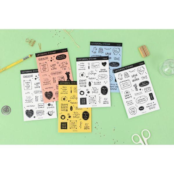 レタリング ステッカー シール ライフログ アルファベット シンプル フレーズ 韓国 文具 おしゃれ かわいい Paperian ぺーパーリアン Ppr St03 Online Mark S 通販 Yahoo ショッピング