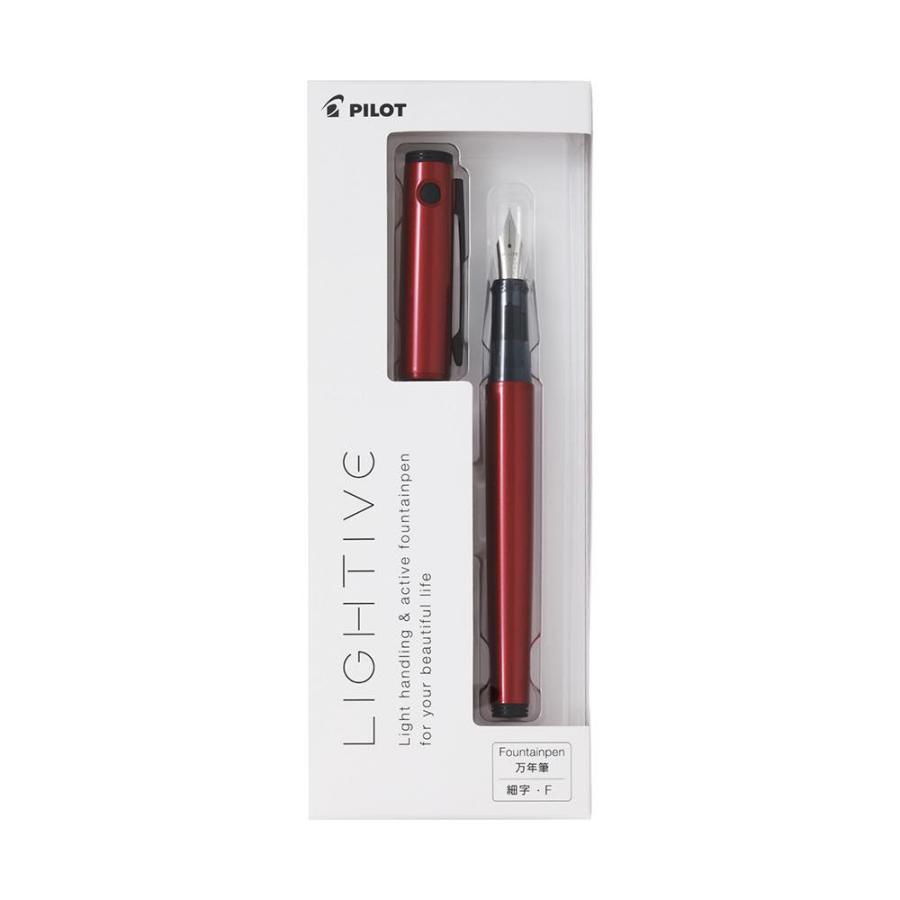 MARK'S（マークス） ライティブ万年筆 F 細字 万年筆 キャップ式 日本