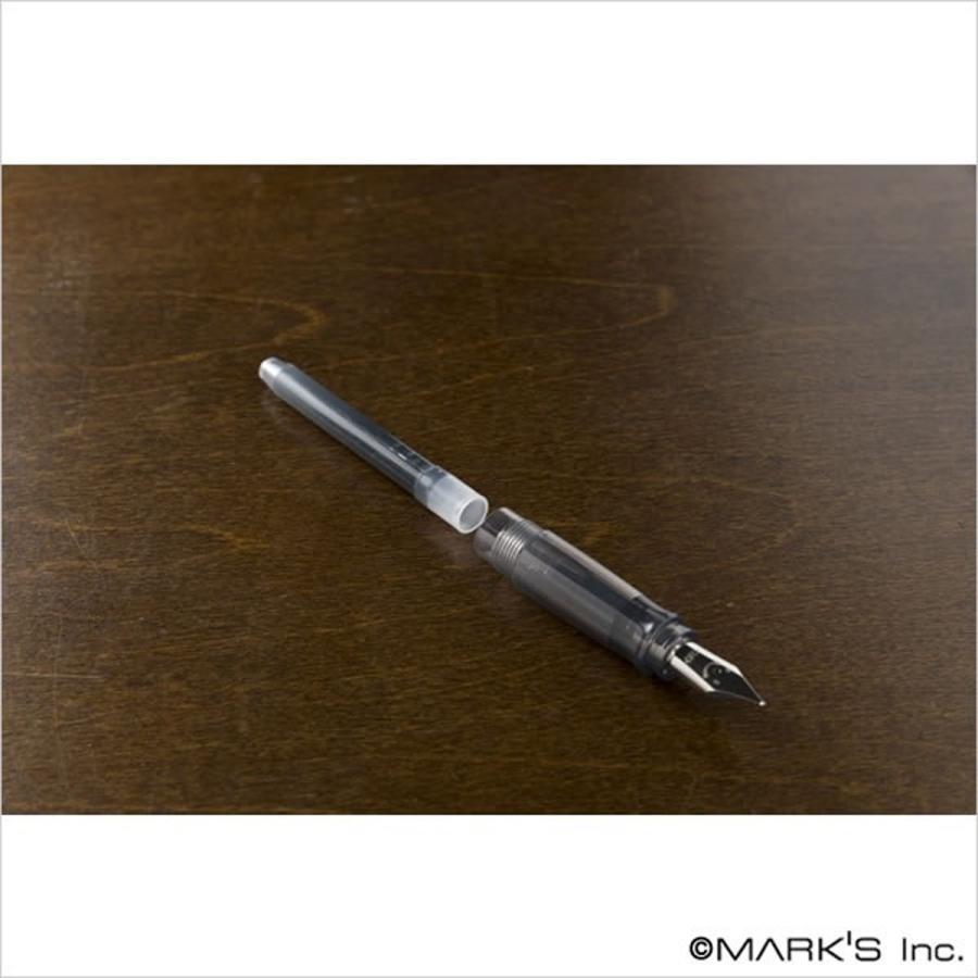 パイロット PILOT カクノ万年筆 M （中字） 万年筆 キャップ式 ギフト プレゼント シンプル ブルー グレー オレンジ ピンク レッド | PILOT（文具） | 07