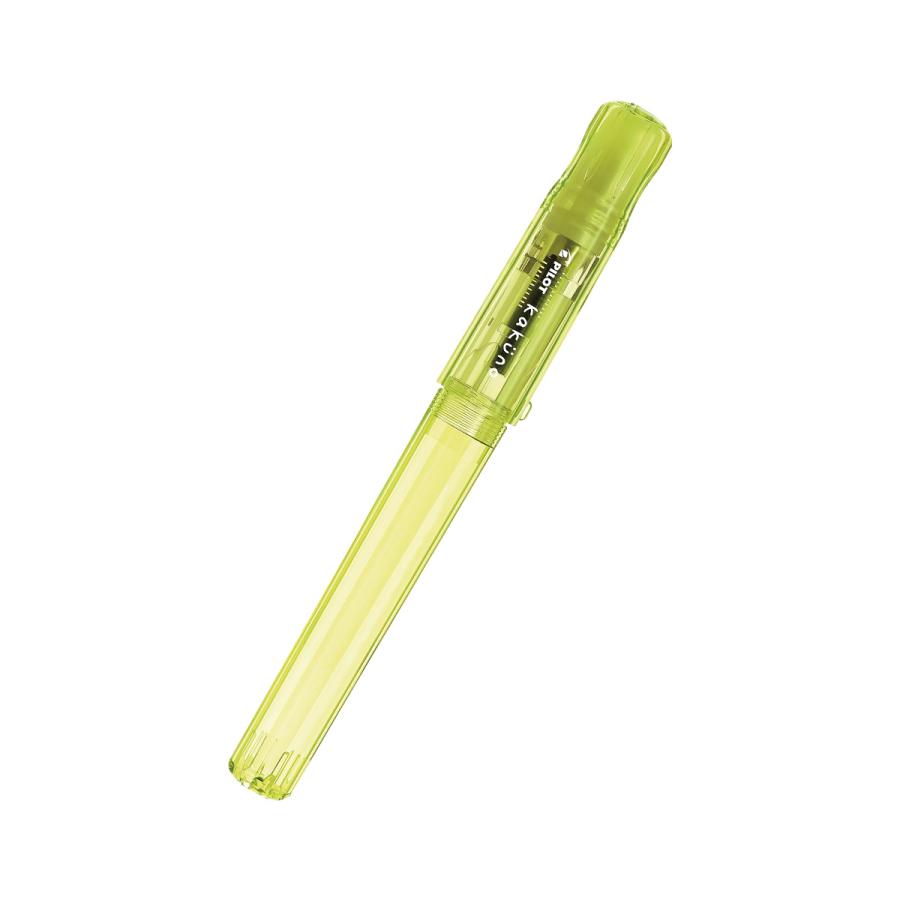 パイロット万年筆CAP パイロット 万年筆 キャップレス 絣 緑 PILOT Capless Kasuri