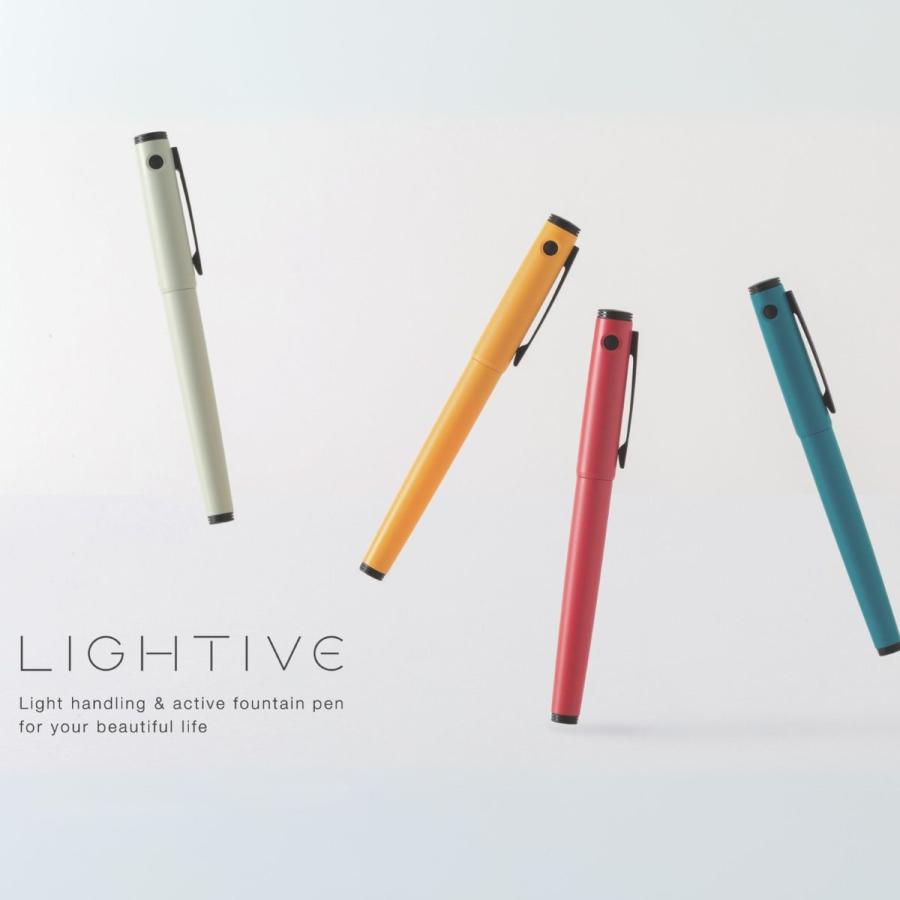 ライティブ 万年筆 F (細字) 限定色 キャップ式 日本製 マスタード スカーレット ターコイズ クレイ 高級 ギフト プレゼント パイロット PILOT | PILOT（文具） | 07