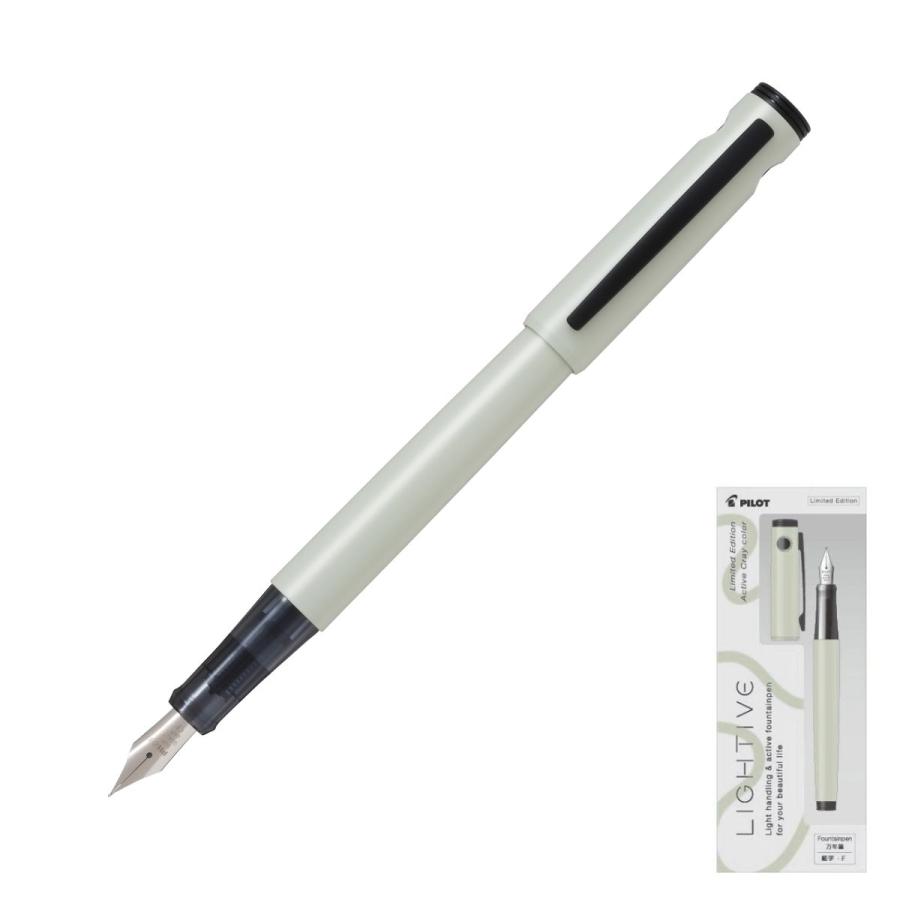 ライティブ 万年筆 F (細字) 限定色 キャップ式 日本製 マスタード スカーレット ターコイズ クレイ 高級 ギフト プレゼント パイロット PILOT | PILOT（文具） | 04