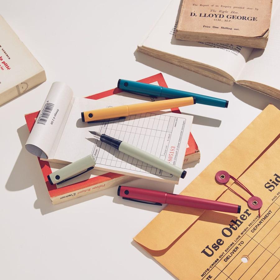 ライティブ 万年筆 F (細字) 限定色 キャップ式 日本製 マスタード スカーレット ターコイズ クレイ 高級 ギフト プレゼント パイロット PILOT | PILOT（文具） | 08