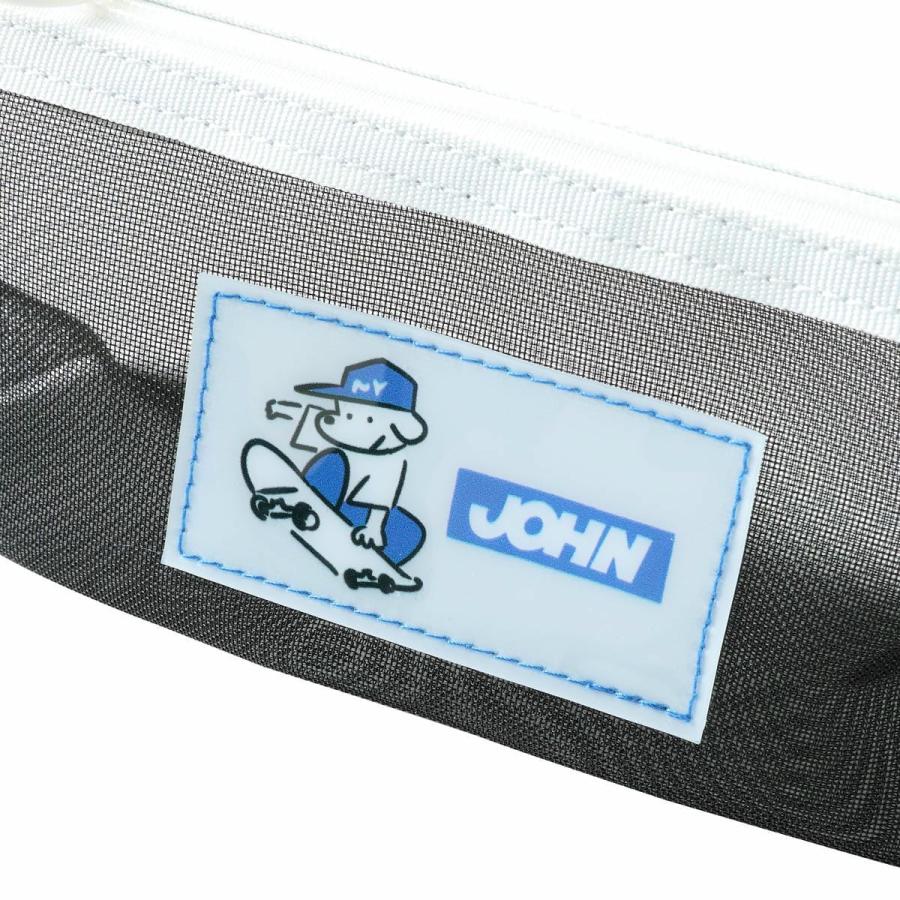 スケータージョン メッシュペンケース 犬 キャラクター 文具 雑貨 スケートボード PVCタグ 小物入れ ペン 文房具 軽量 マークス | MARK'S | 05