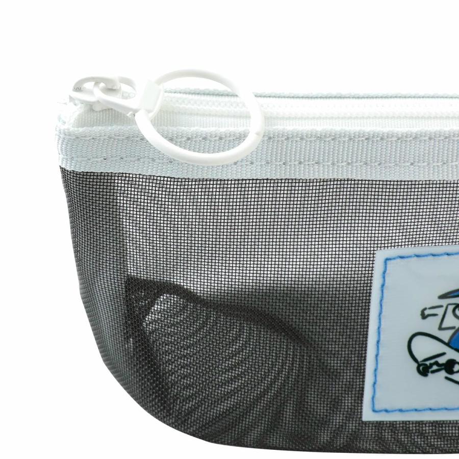 スケータージョン メッシュペンケース 犬 キャラクター 文具 雑貨 スケートボード PVCタグ 小物入れ ペン 文房具 軽量 マークス | MARK'S | 07