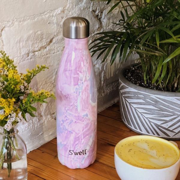 S'well（スウェル） ステンレスボトル・17oz・500ml ジオードローズ