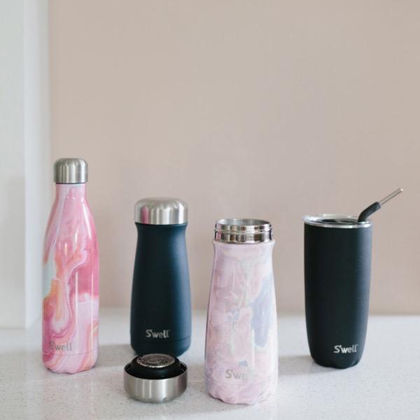 S'well ステンレスボトル・16oz・470ml ジオードローズ 水筒 S'well ステンレスボトル・16oz・470ml ジオードローズ 水筒