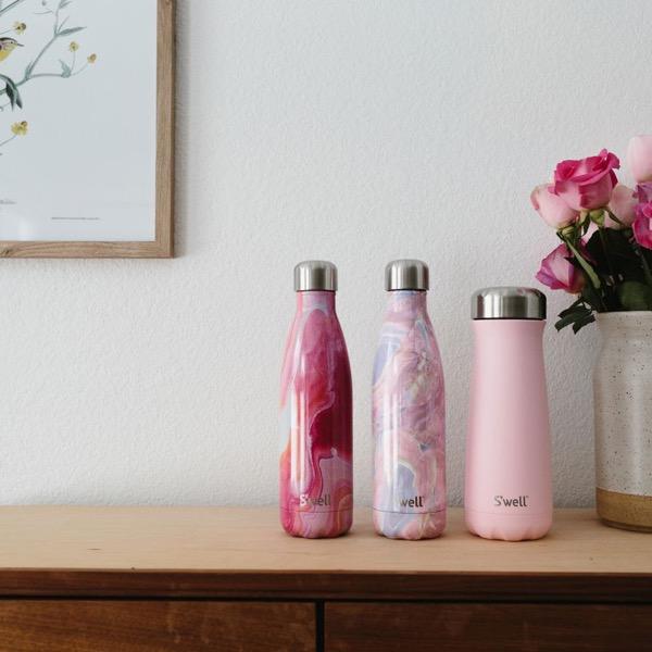 S'well ステンレスボトル・16oz・470ml ピンクトパーズ 水筒 S'well ステンレスボトル・16oz・470ml ピンクトパーズ 水筒