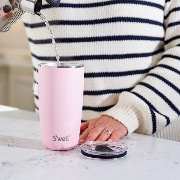 S'well（スウェル） タンブラー・リッド付・18oz・530ml ピンク