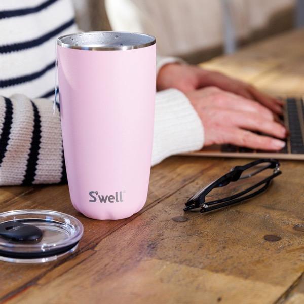 S'well（スウェル） タンブラー・リッド付・18oz・530ml ピンク