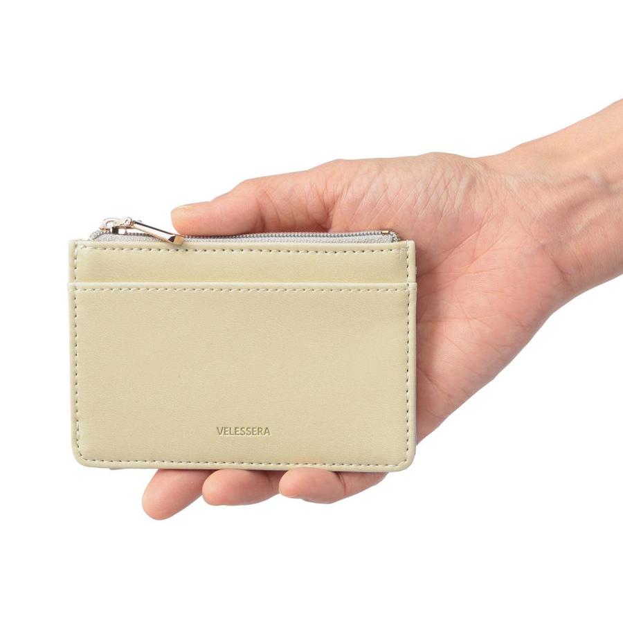 ヴェレセラ マークス カードケース Velessera スリムタイプ コンパクト 小銭入れ ビジネス レディース PUレザー 薄型 スリム ミニ財布 名刺入れ ギフト | MARK'S | 10