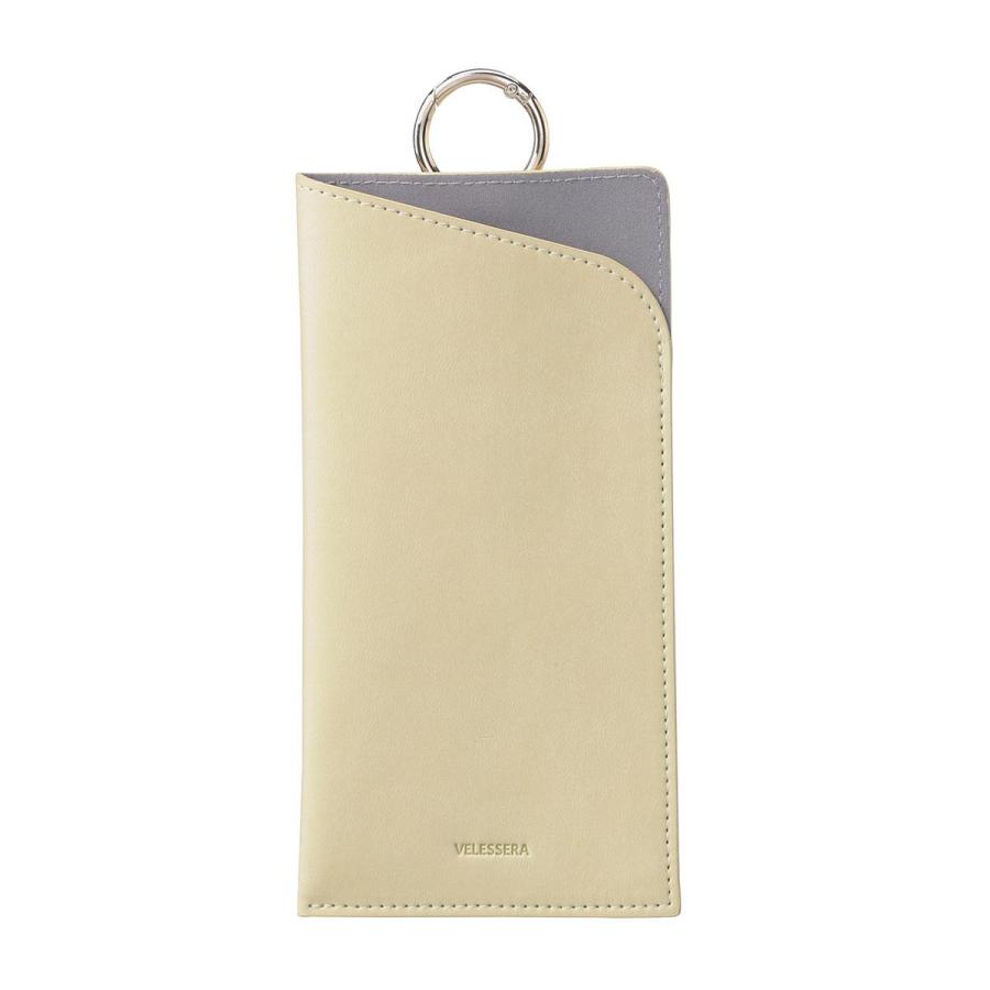 ヴェレセラ マークス カラビナ付きメガネケース Velessera 眼鏡入れ グラスケース スリムタイプ コンパクト ビジネス レディース カラビナ付き PUレザー | MARK'S | 04