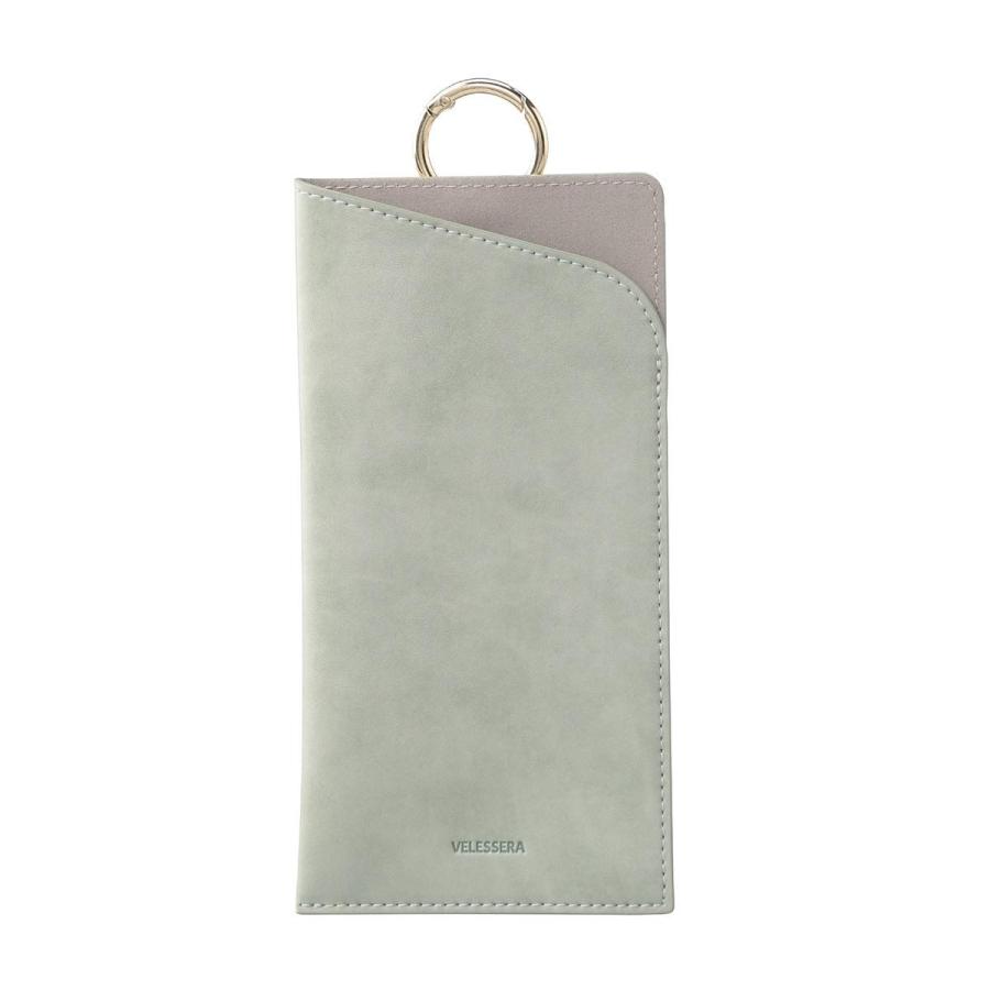 ヴェレセラ マークス カラビナ付きメガネケース Velessera 眼鏡入れ グラスケース スリムタイプ コンパクト ビジネス レディース カラビナ付き PUレザー | MARK'S | 05