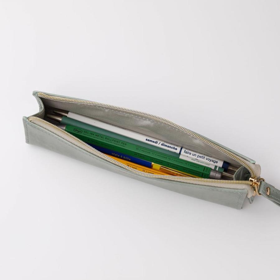 ペンケース 合皮 PU かわいい おしゃれ お仕事 女性 レディース 綺麗色 キレイ色 雑貨 筆箱 ペン入れ Velessera ヴェレセラ マークス | MARK'S | 08