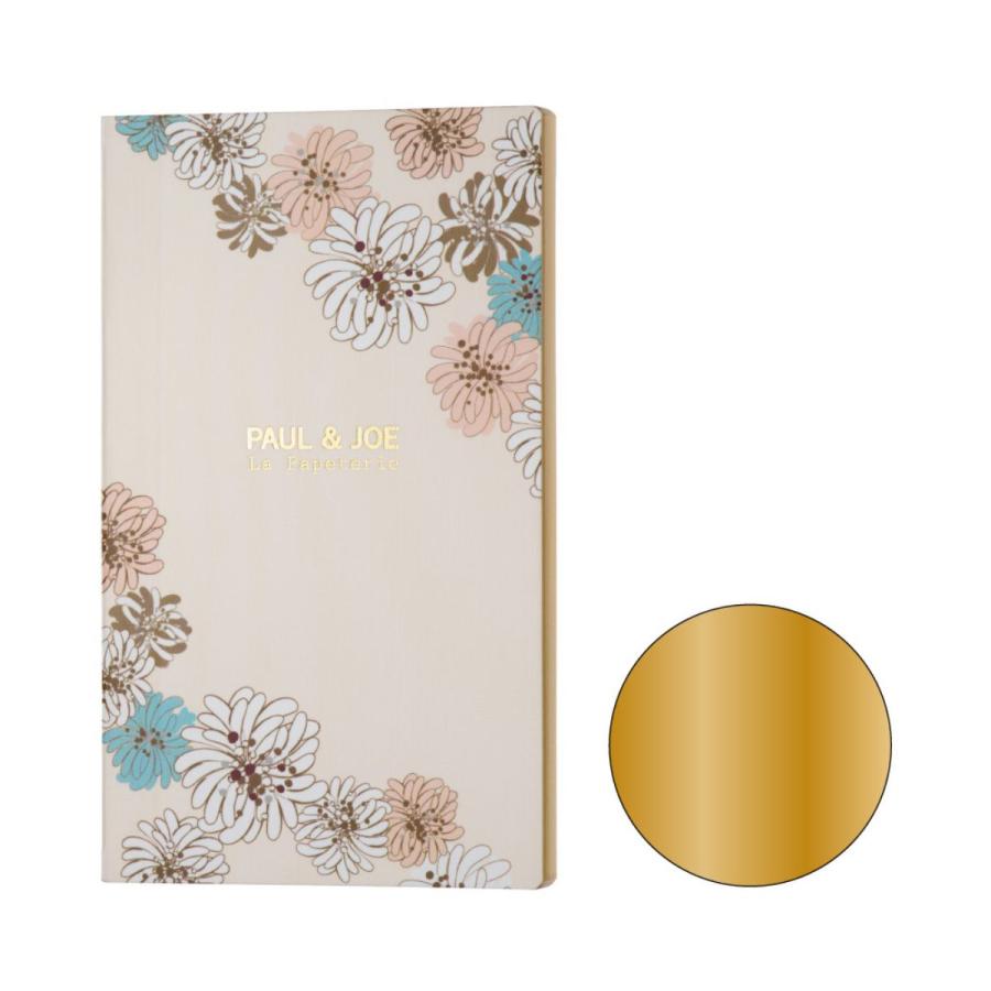 ポール ＆ ジョー ラ・パペトリー B7変型ミニノートクリザンテーム・アイボリー 5mm幅 方眼 ノート メモ帳 花柄 ポールアンドジョー おしゃれ | PAUL&JOE | 01