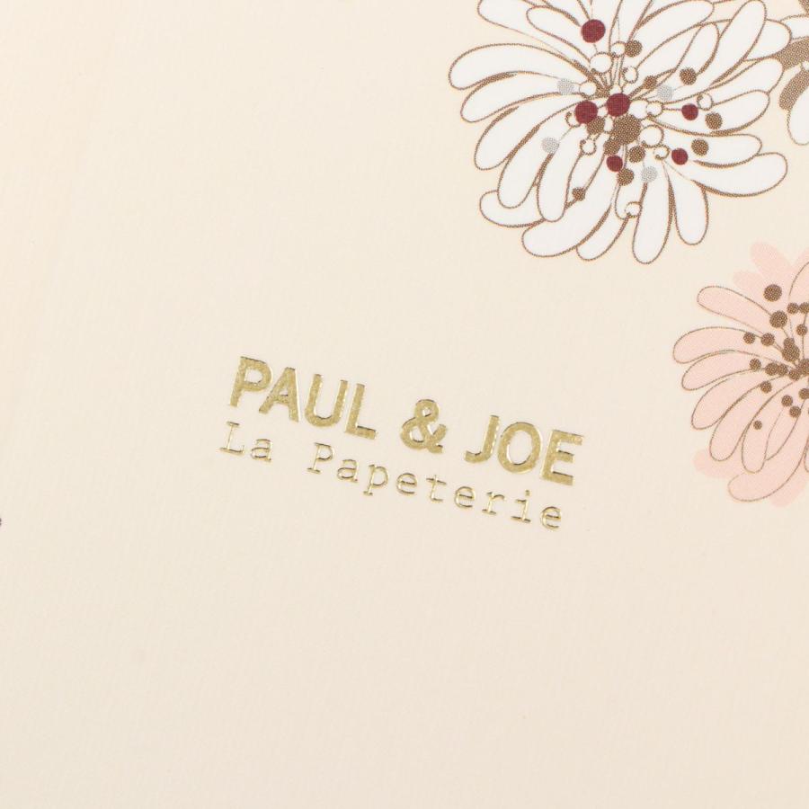 ポール ＆ ジョー ラ・パペトリー B7変型ミニノートクリザンテーム・アイボリー 5mm幅 方眼 ノート メモ帳 花柄 ポールアンドジョー おしゃれ | PAUL&JOE | 03