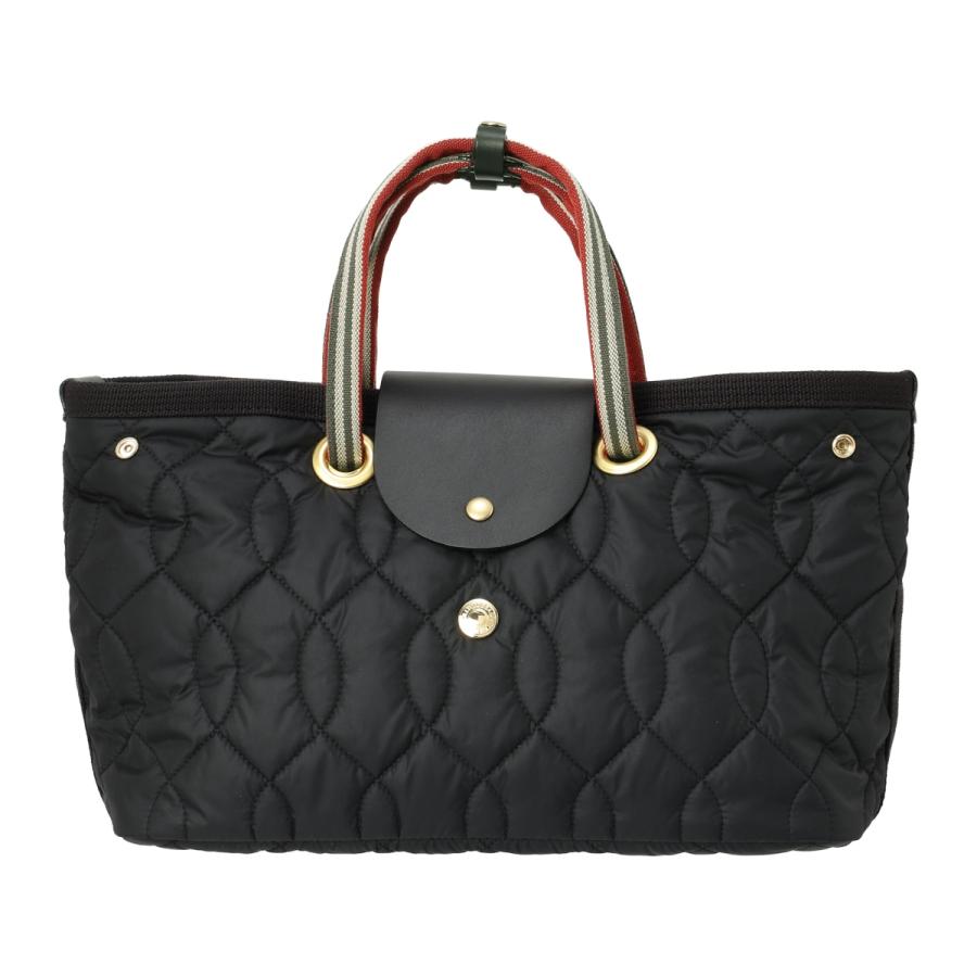 N.I.B キルティングガーデントートバッグ S＜ブラック＞ 軽量 小さめ