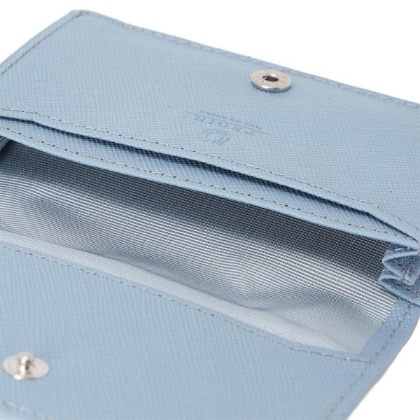 本革 革 ネームカードケース カードケース 名刺入れ 名刺ケース プリズム グレイッシュピンク ピンク PEDIR ペディール マークス | MARK'S | 06