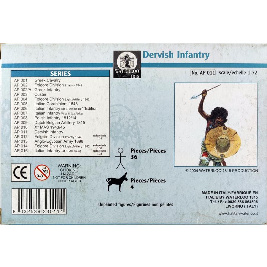 ダルウィーシュ歩兵 1/72 ワーテルロー1815 |  | 01