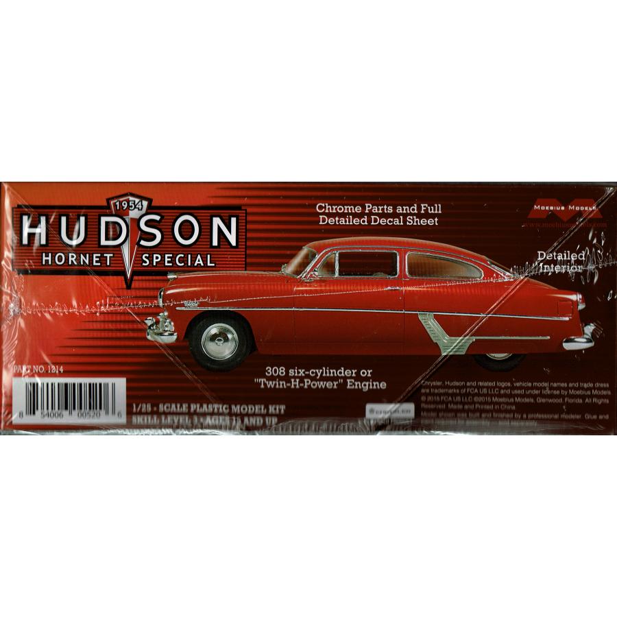 メビウスモデル 1954 ハドソン ホーネット スペシャル 1/25 : まあくす