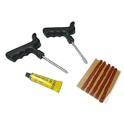 自動車 バイク対応 チューブレスタイヤ を教えます 公式 パンク修理キット コツ