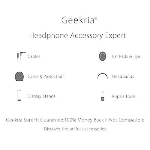 Geekria QuickFit イヤーパッド 互換性 パッド Sennheiser HD525 