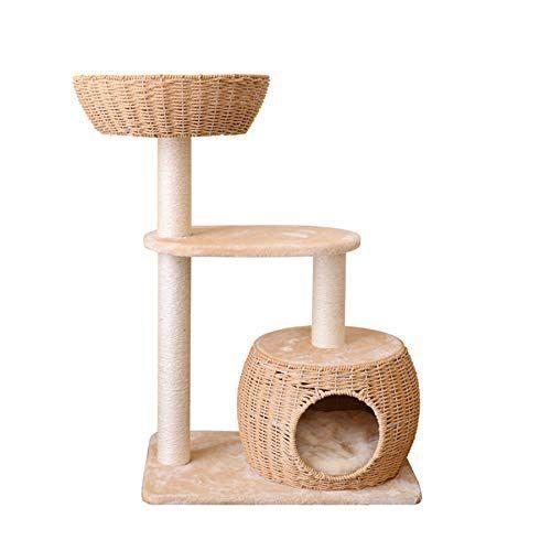 国内配送 キャットタワーコンパクト 据え置き おしゃれカゴベットとカゴハウス付きのミニタワー 猫タワーおしゃれ キャットタワー木製 キャットハウス 可 気質アップ Technet 21 Org