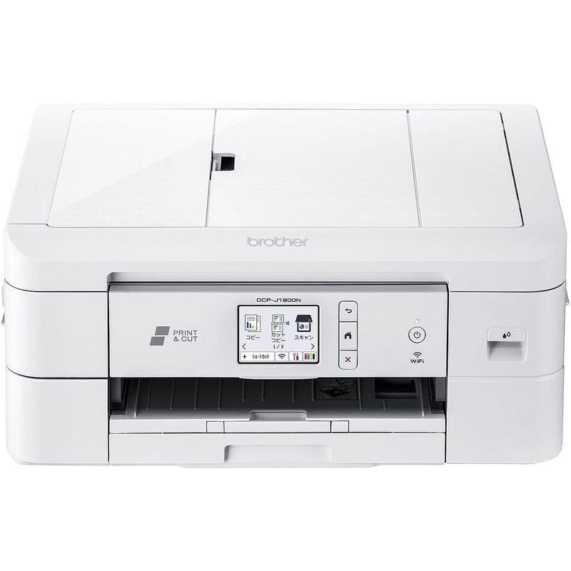 【中古品 】 ブラザー工業 プリンター CUTFIT(カットフィット) A4インクジェット複合機 DCP-J1800N (Wi-Fi/自動両面/自動カット 【H2244869942】(12245円)