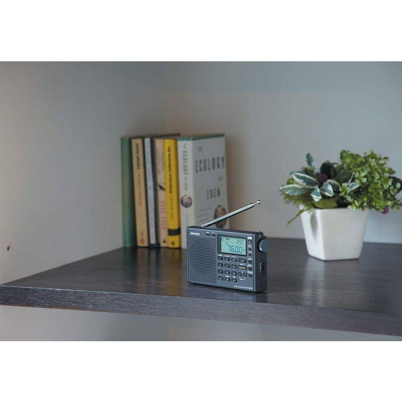 アイワ ワールドバンドラジオ パールブラック ワールドバンドラジオ パールブラック 電源